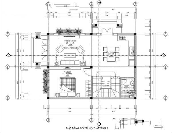 mẫu nhà 2 tầng 1 tum mái Thái đẹp