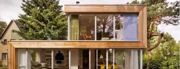 Mẫu nhà kính 2 tầng đẹp