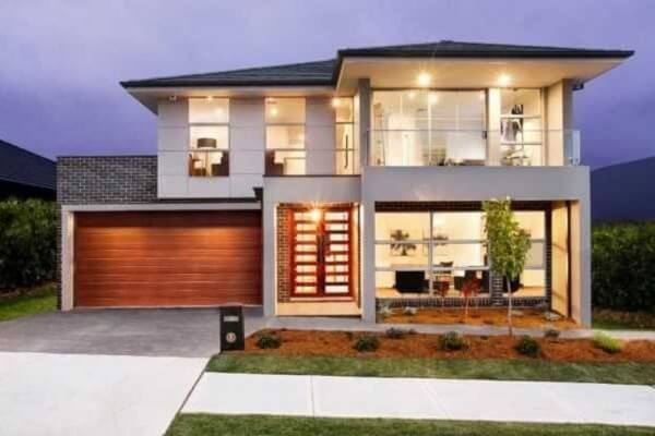 Mẫu nhà kính 2 tầng đẹp