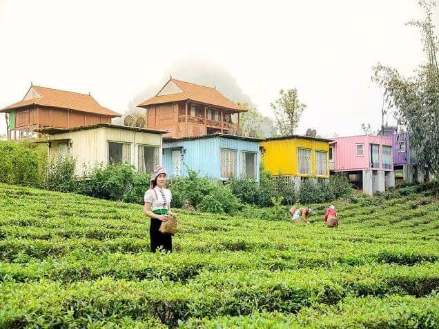 mẫu nhà homestay đẹp