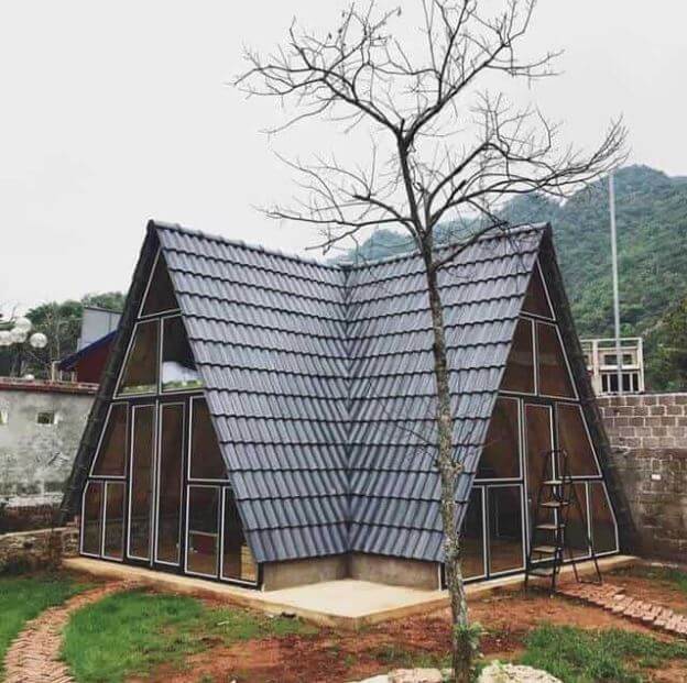 mẫu nhà homestay đẹp