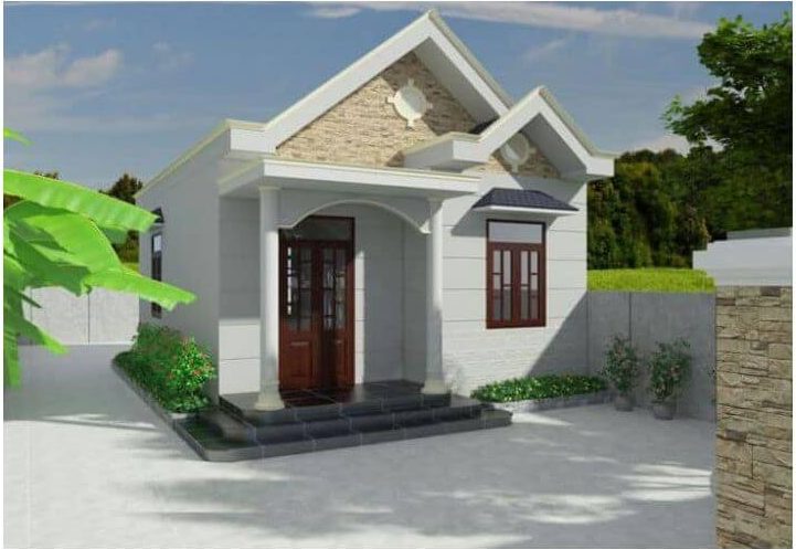 mẫu nhà mái Thái 700 triệu