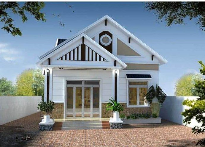 mẫu nhà mái Thái 700 triệu