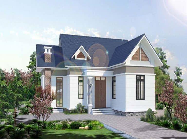 mẫu nhà mái Thái 700 triệu