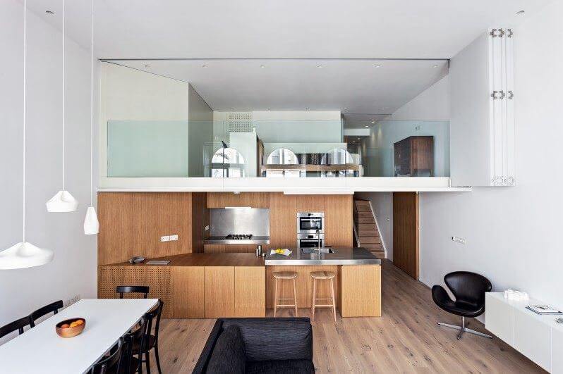 nhà gác lửng 3 phòng ngủ