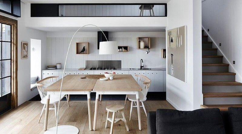 nhà gác lửng 3 phòng ngủ