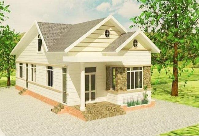 nhà gỗ cấp 4 hiện đại