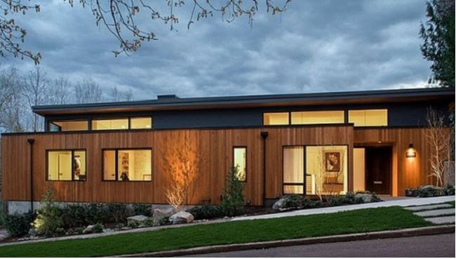 nhà gỗ cấp 4 hiện đại