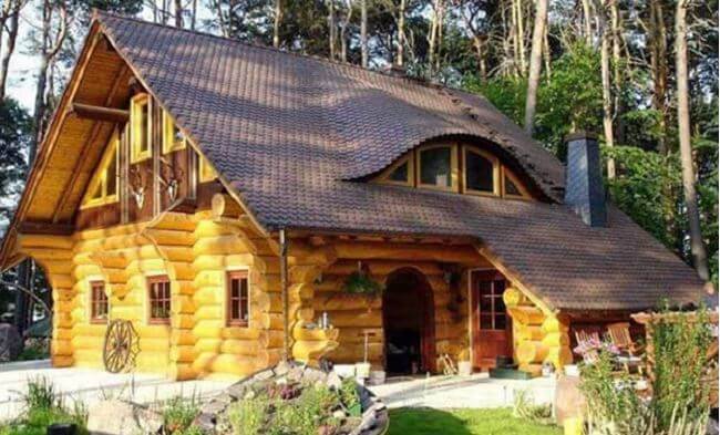 nhà gỗ cấp 4 hiện đại