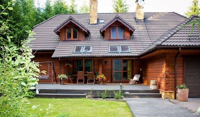 nhà gỗ cấp 4 hiện đại