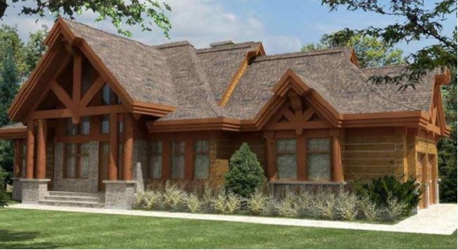 nhà gỗ cấp 4 hiện đại