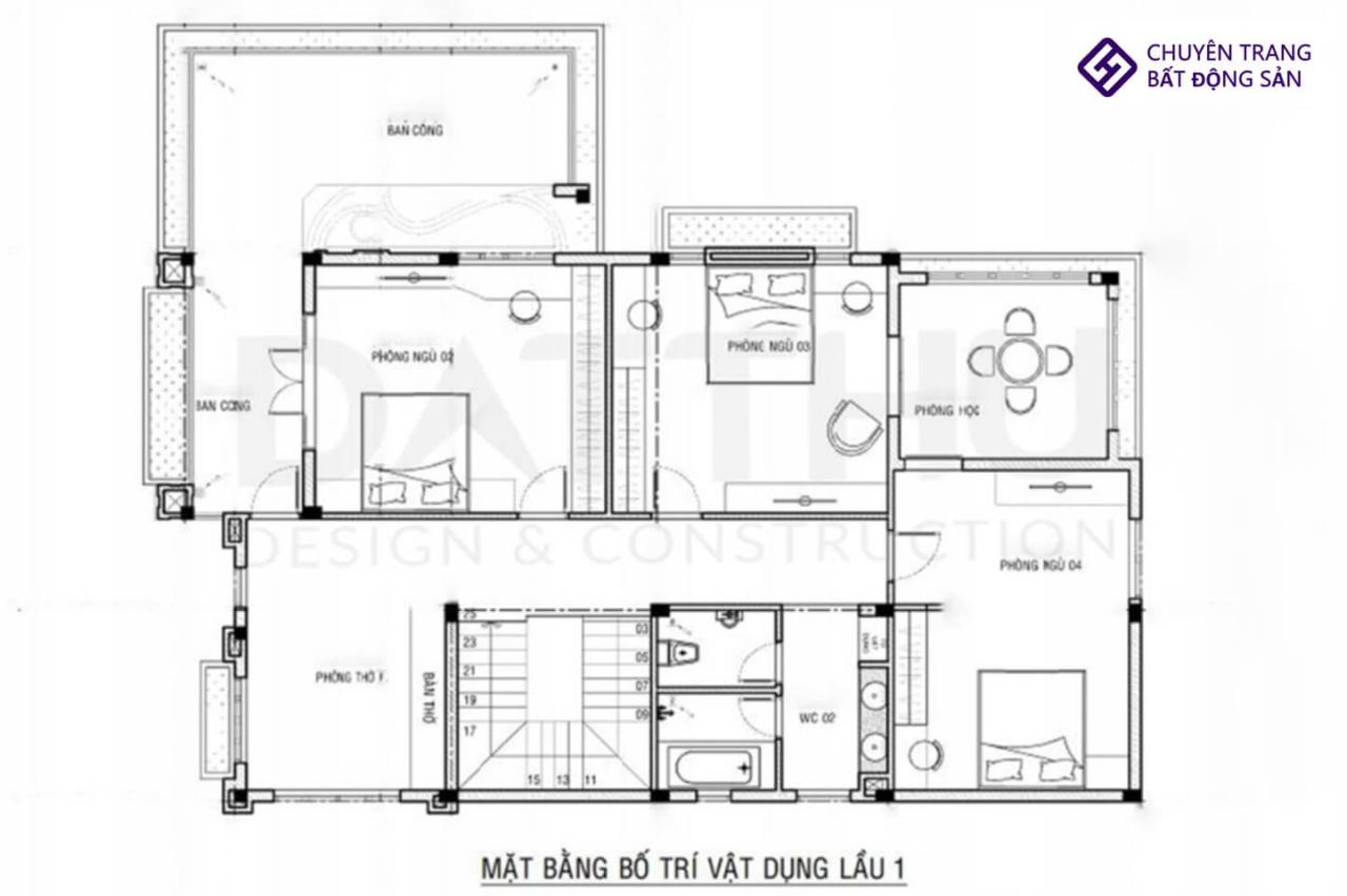 nhà hai tầng mái Nhật