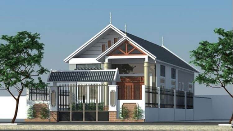 nhà mái Thái 5m