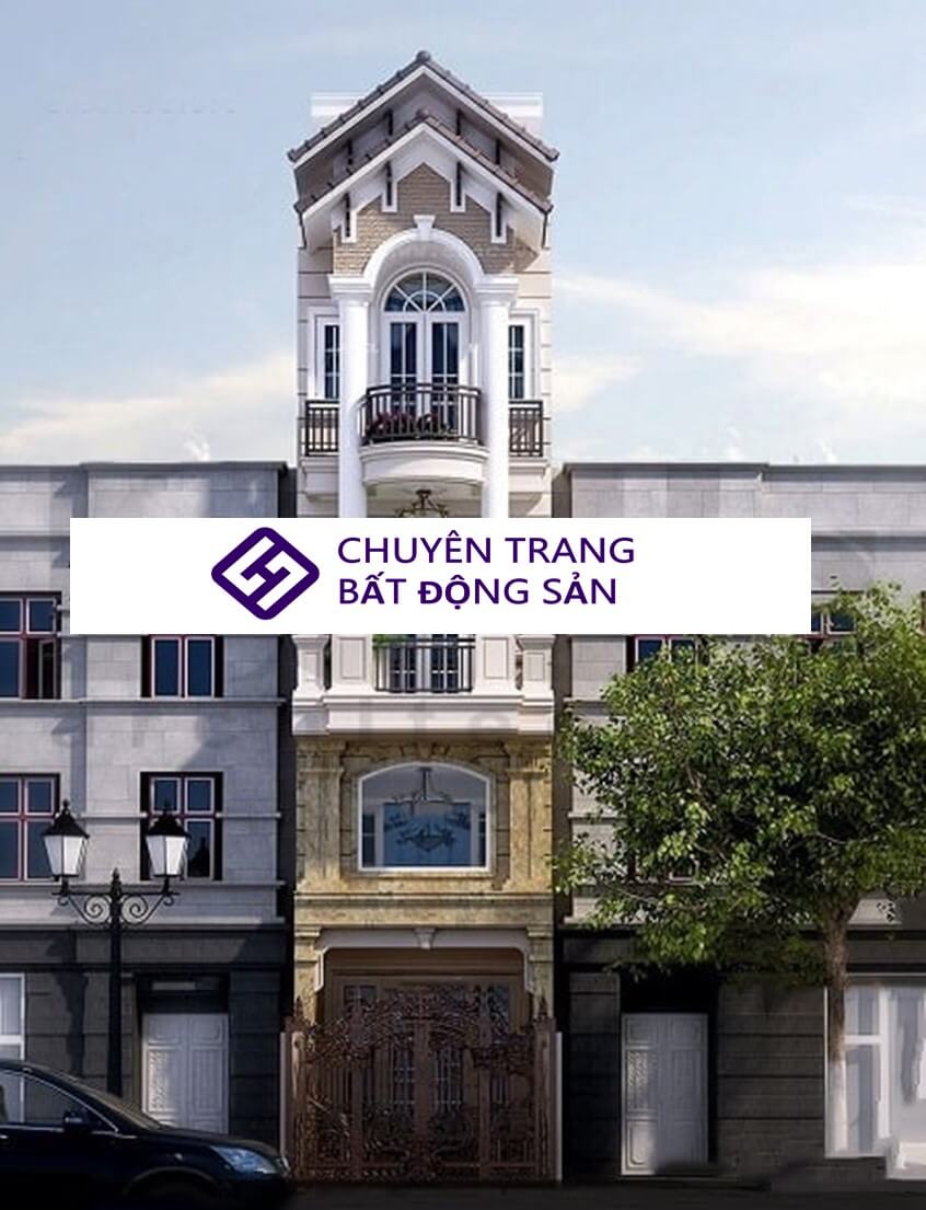 nhà ống 3 tầng kiểu Pháp