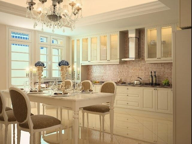 nhà ống 3 tầng kiểu pháp hiện đại