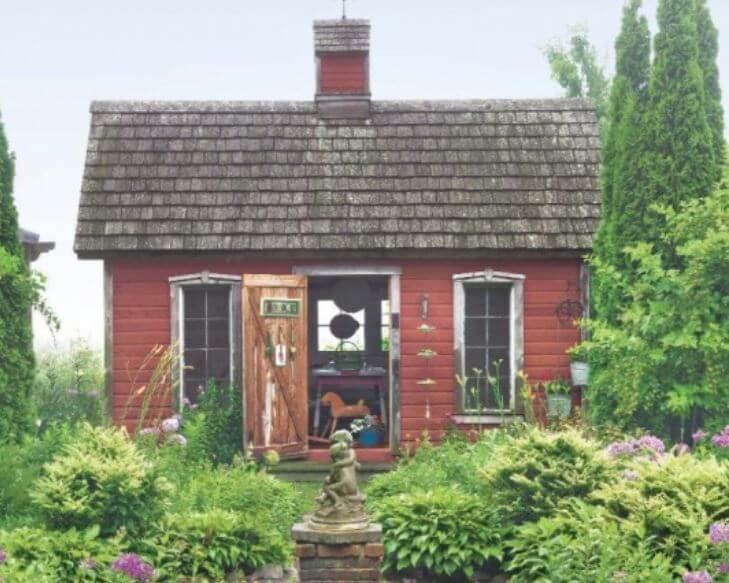 những ngôi nhà nhỏ xinh xắn