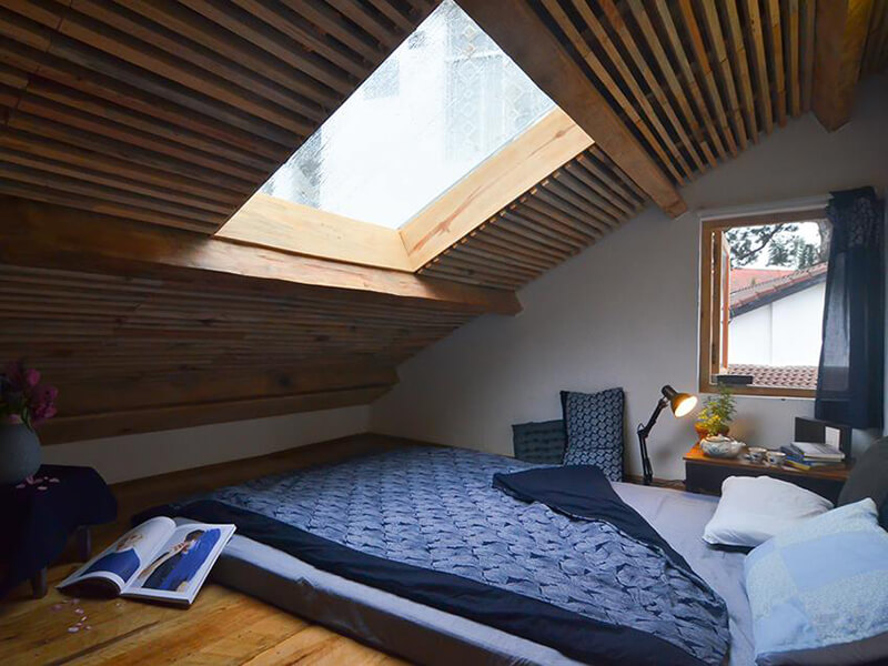 phòng gác mái đẹp