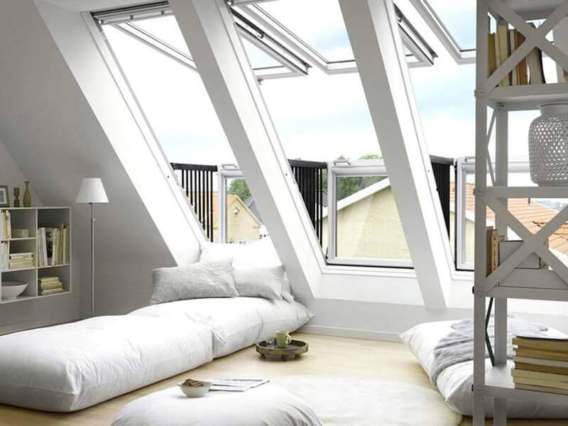 phòng gác mái đẹp