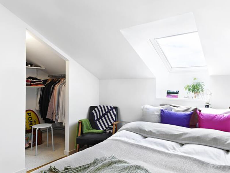 phòng gác mái đẹp