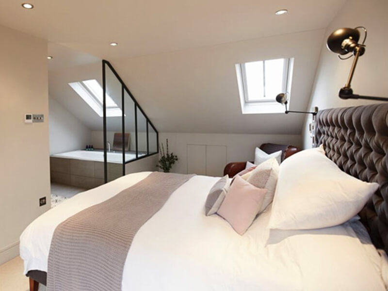 phòng gác mái đẹp