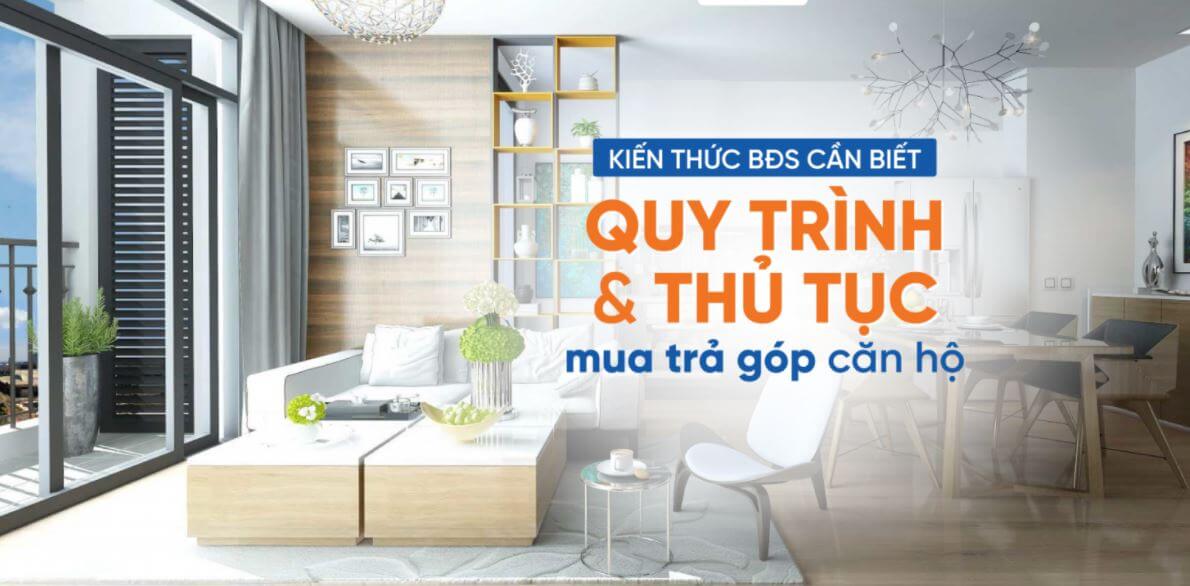quy trình mua chung cư trả góp
