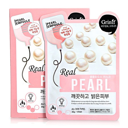 Mặt nạ ngọc trai Quốc tế Pearl Empoule Mask Grinif