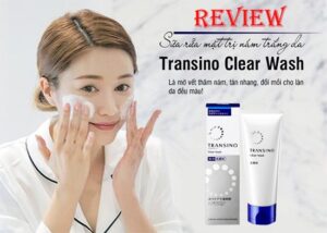 Sữa rửa mặt Transino Clear Wash