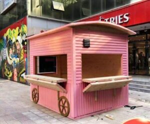 thiết kế kiot đẹp