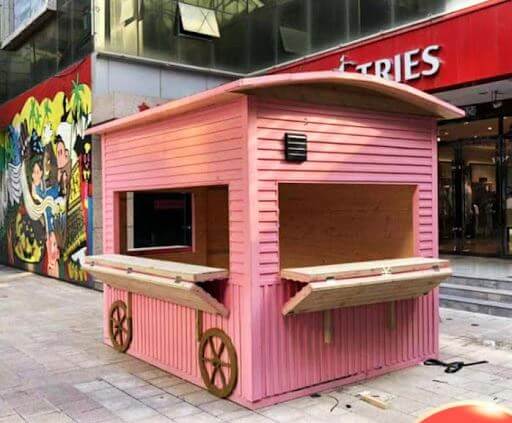 thiết kế kiot đẹp