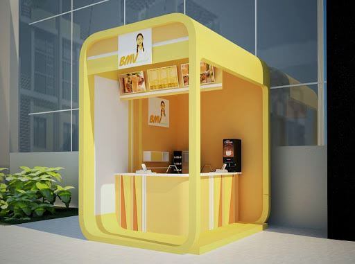 thiết kế kiot đẹp