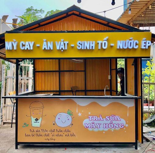 thiết kế kiot đẹp