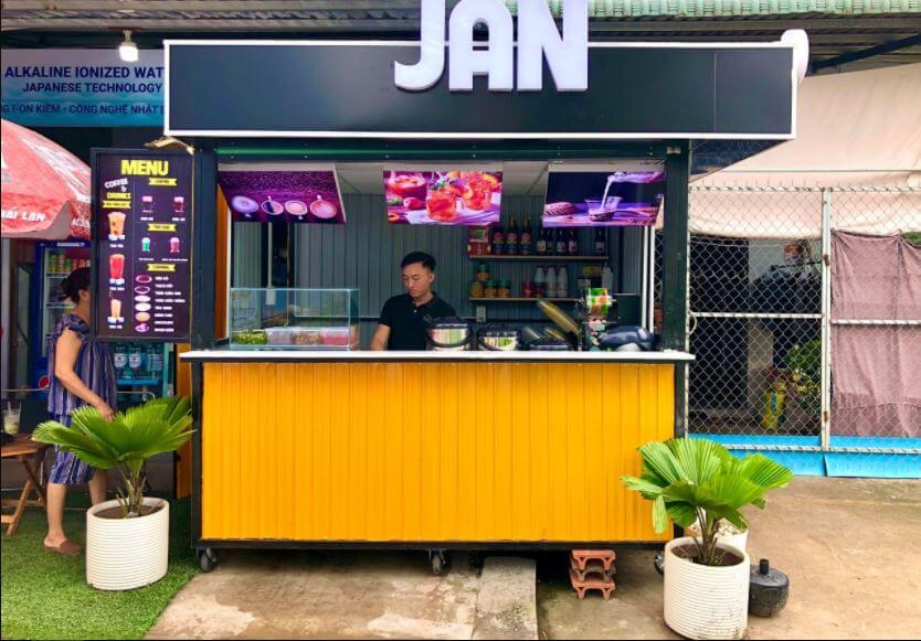 thiết kế kiot đẹp