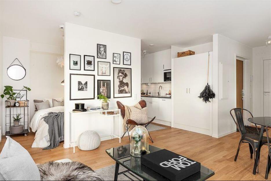 thiết kế nhà 20m2 2 phòng ngủ