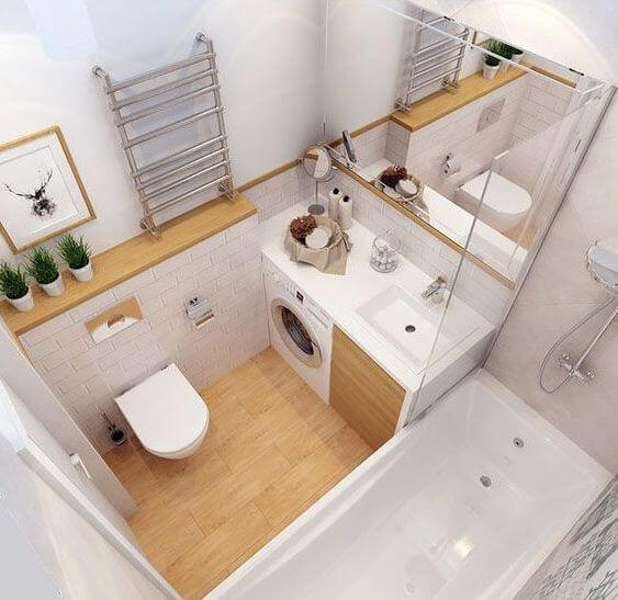 thiết kế nhà vệ sinh siêu nhỏ