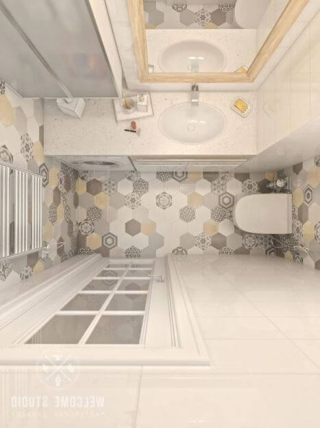 thiết kế nhà vệ sinh siêu nhỏ