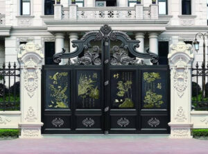 trụ cổng đẹp đơn giản