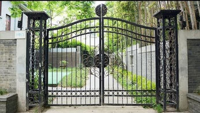 trụ cổng đẹp đơn giản