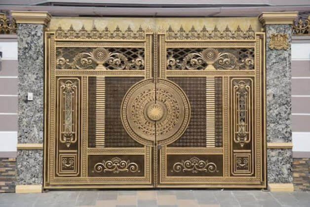 trụ cổng đẹp đơn giản