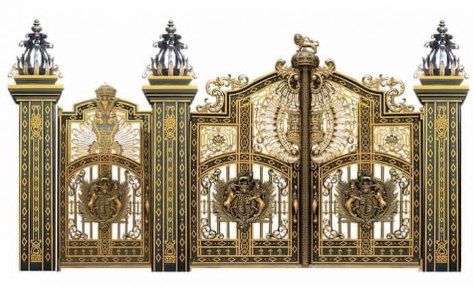 trụ cổng đẹp đơn giản