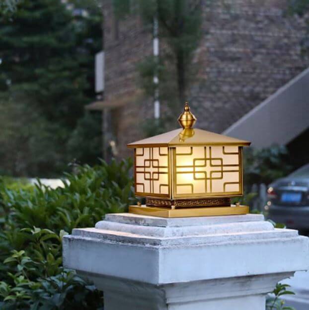 trụ cổng đẹp đơn giản