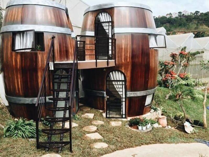 xây nhà kiểu homestay